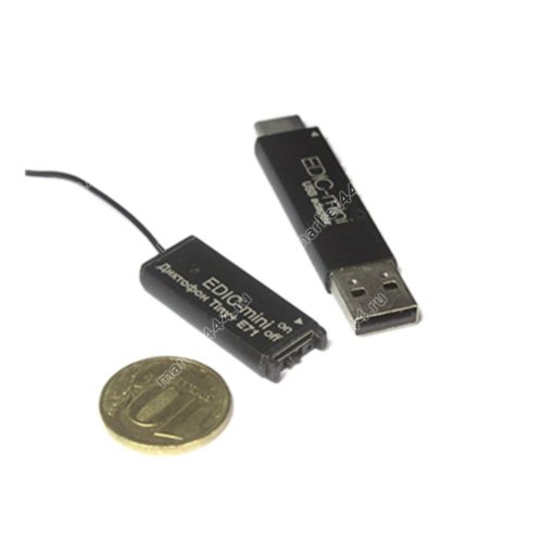 Профессиональный мини диктофон Edic mini Tiny+ E71 фото 3